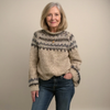 EDWINA | Nordic Fair Isle Knit Sweater