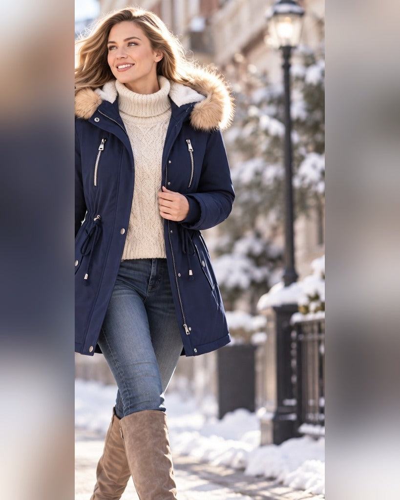 ASTRID | Faux-Fur Hooded Winter Parka