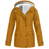 MADELINE | Fleece-Lined Hooded Rain Jacket